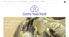 Desktop Screenshot of centroyogaiturbi.com